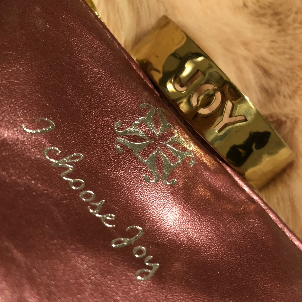Rustic Cuff “Joy” Bracelet
